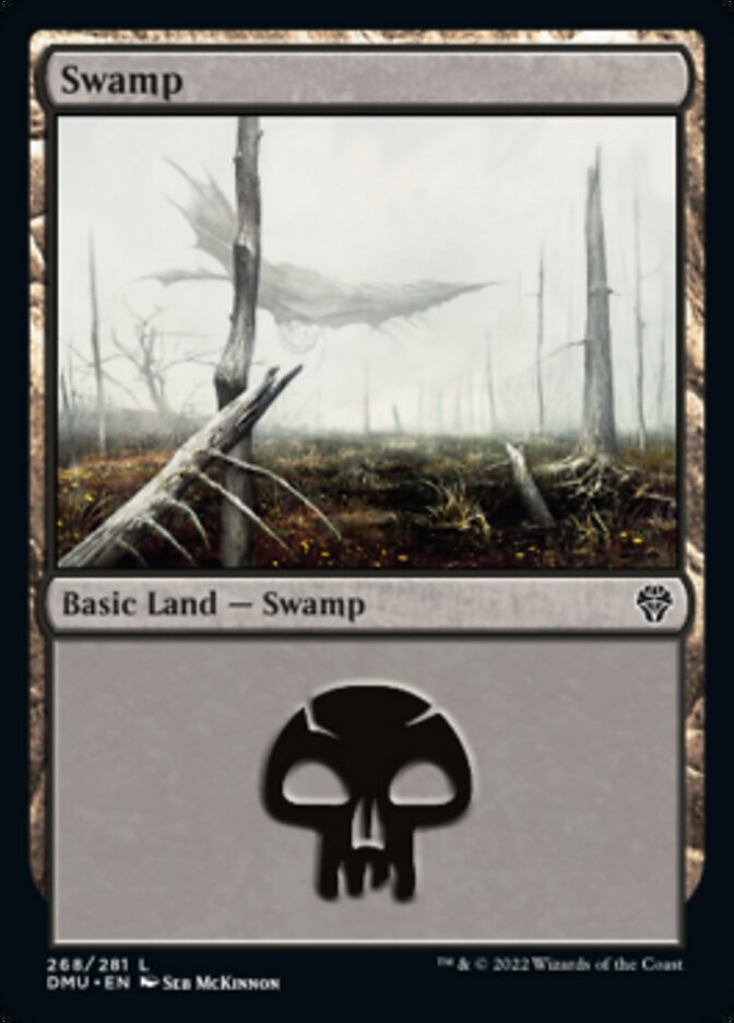 Swamp (268) [Dominaria United] | Tacoma Games