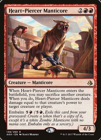 Heart-Piercer Manticore [Amonkhet] | Tacoma Games