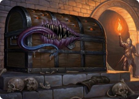 Mimic Art Card [Dungeons & Dragons: Adventures in the Forgotten Realms Art Series] | Tacoma Games
