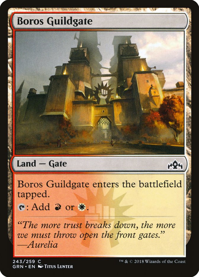 Boros Guildgate (243/259) [Guilds of Ravnica] | Tacoma Games