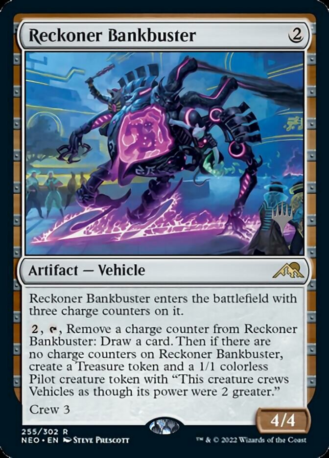 Reckoner Bankbuster (Promo Pack) [Kamigawa: Neon Dynasty Promos] | Tacoma Games