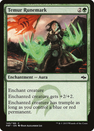 Temur Runemark [Fate Reforged] | Tacoma Games