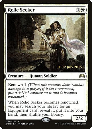 Relic Seeker [Magic Origins Promos] | Tacoma Games