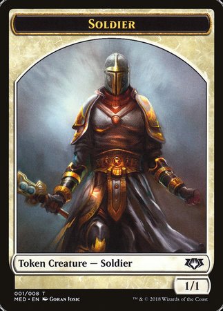 Soldier Token [Mythic Edition Tokens] | Tacoma Games