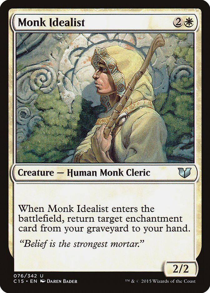 Monk Idealist [Commander 2015] | Tacoma Games
