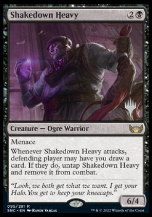 Shakedown Heavy (Promo Pack) [Streets of New Capenna Promos] | Tacoma Games