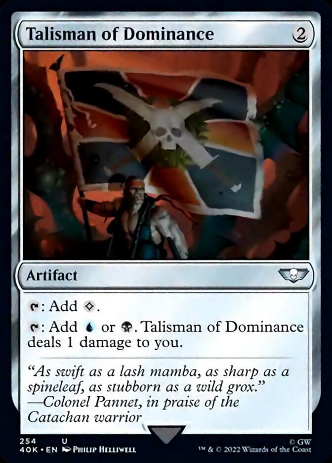Talisman of Dominance (254) [Universes Beyond: Warhammer 40,000] | Tacoma Games