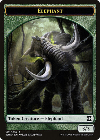 Elephant Token [Eternal Masters Tokens] | Tacoma Games