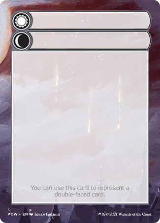 Helper Card (5/9) [Innistrad: Crimson Vow Tokens] | Tacoma Games