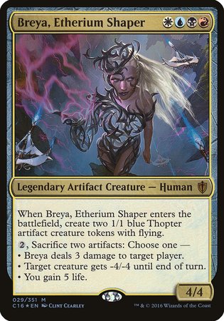 Breya, Etherium Shaper (Commander 2016) [Commander 2016 Oversized] | Tacoma Games