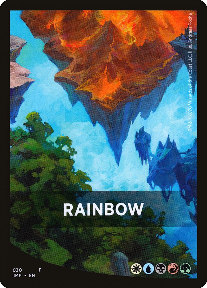 Rainbow Theme Card [Jumpstart Front Cards] | Tacoma Games