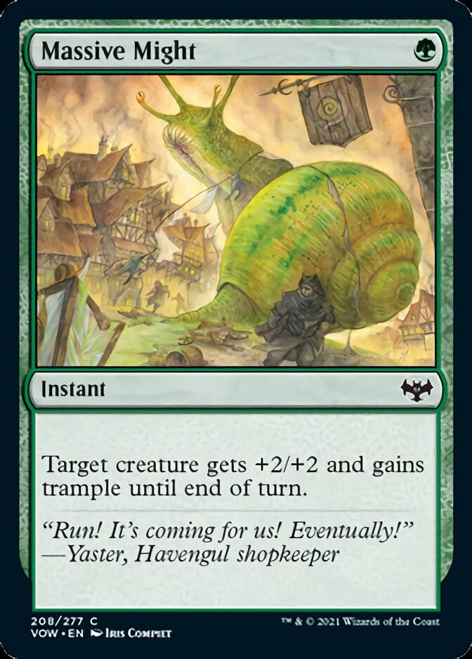 Massive Might [Innistrad: Crimson Vow] | Tacoma Games