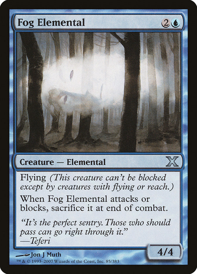 Fog Elemental [Tenth Edition] | Tacoma Games