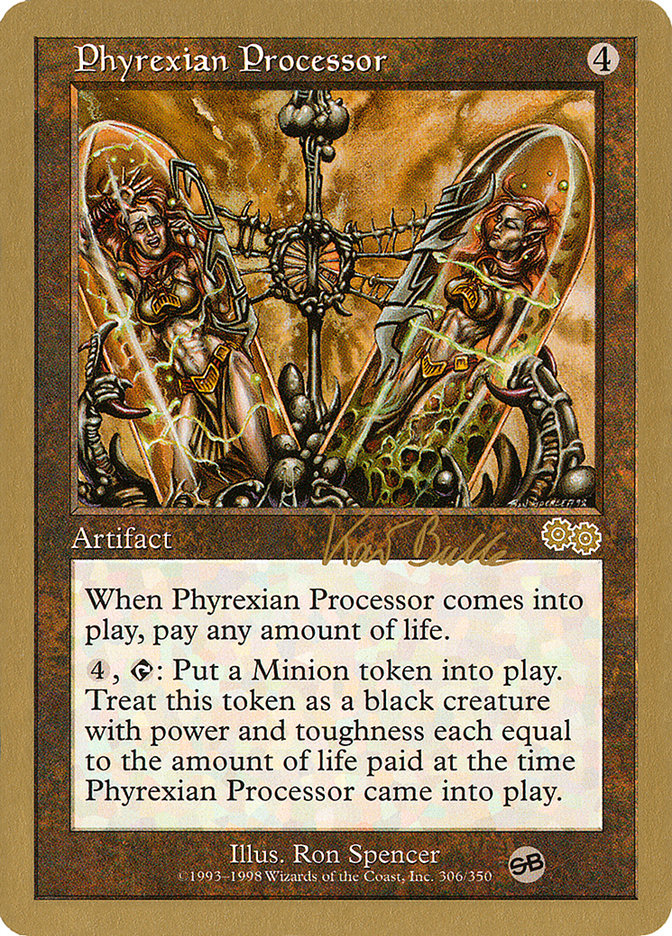 Phyrexian Processor (Kai Budde) (SB) [World Championship Decks 1999] | Tacoma Games