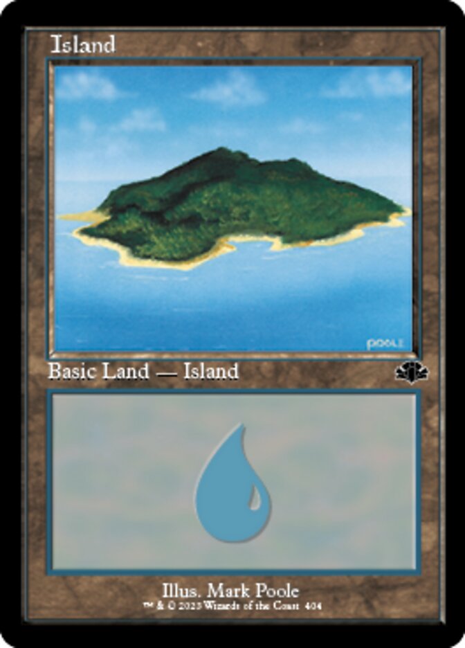 Island (404) (Retro) [Dominaria Remastered] | Tacoma Games