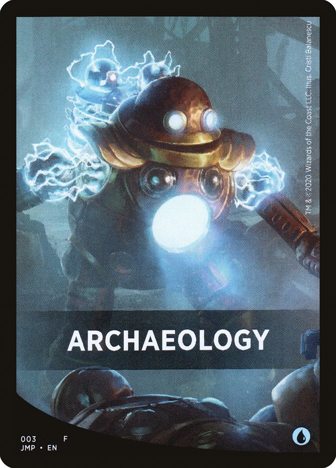 Archaeology Theme Card [Jumpstart Front Cards] | Tacoma Games