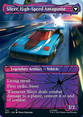 Slicer, Hired Muscle // Slicer, High-Speed Antagonist (Shattered Glass) [Universes Beyond: Transformers] | Tacoma Games
