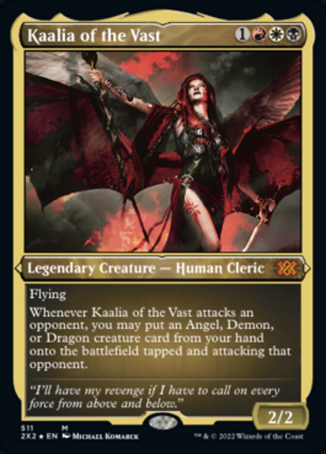 Kaalia of the Vast (Foil Etched) [Double Masters 2022] | Tacoma Games