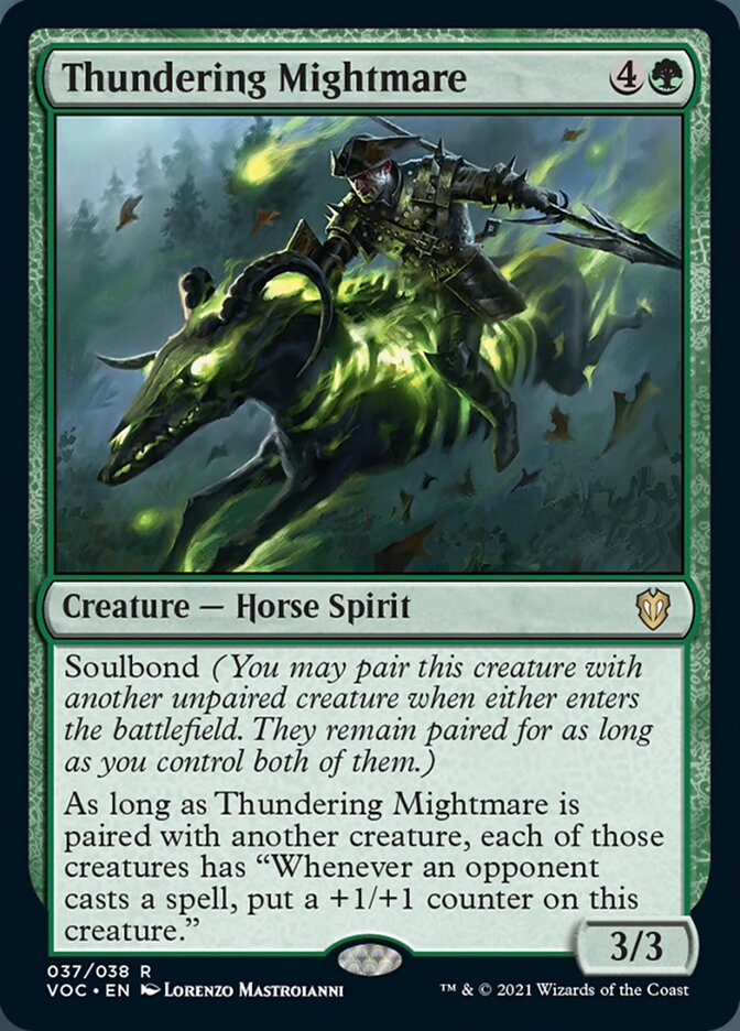 Thundering Mightmare [Innistrad: Crimson Vow Commander] | Tacoma Games