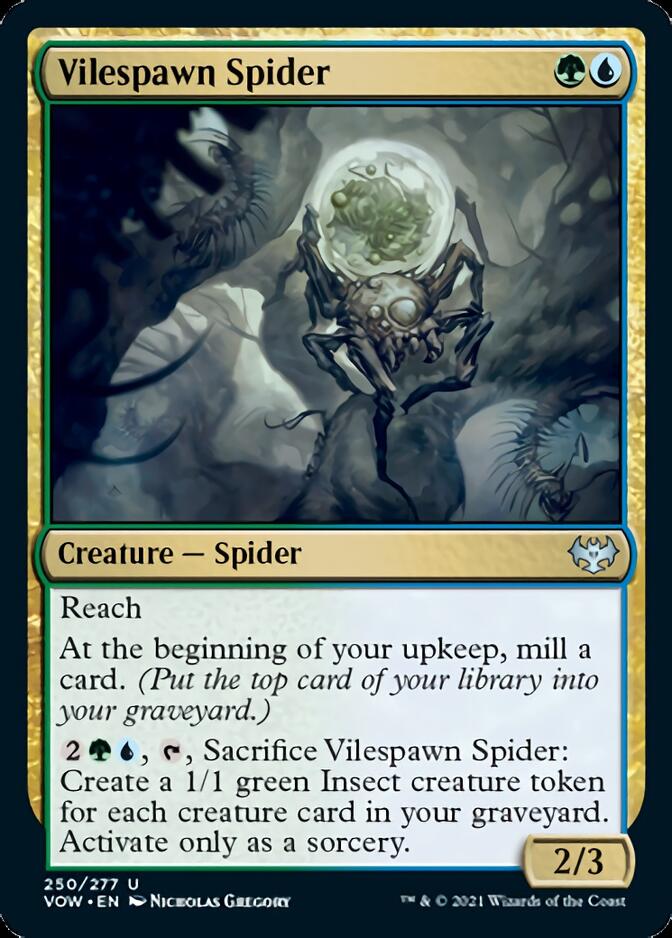 Vilespawn Spider [Innistrad: Crimson Vow] | Tacoma Games