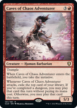 Caves of Chaos Adventurer [Commander Legends: Battle for Baldur's Gate] | Tacoma Games