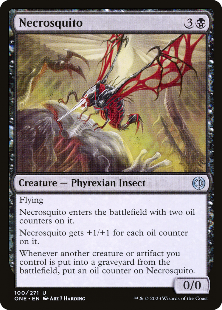 Necrosquito [Phyrexia: All Will Be One] | Tacoma Games