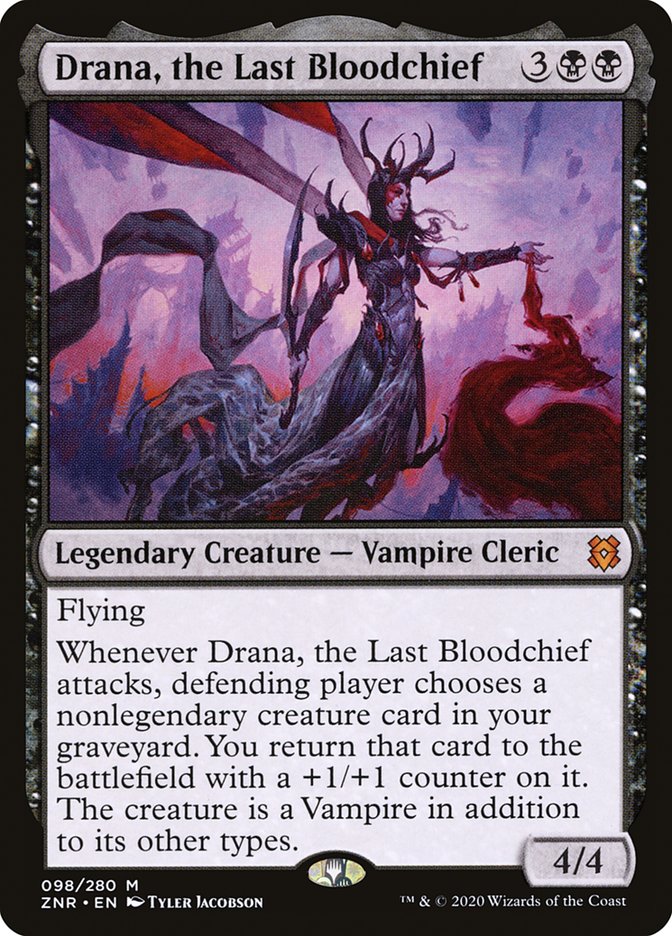 Drana, the Last Bloodchief [Zendikar Rising] | Tacoma Games