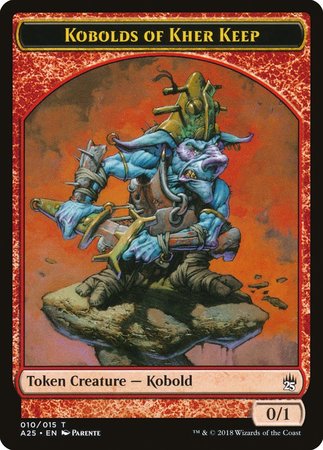 Kobolds of Kher Keep Token (010) [Masters 25 Tokens] | Tacoma Games