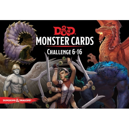 DUNGEONS AND DRAGONS: MONSTER CARDS 6-16 | Tacoma Games