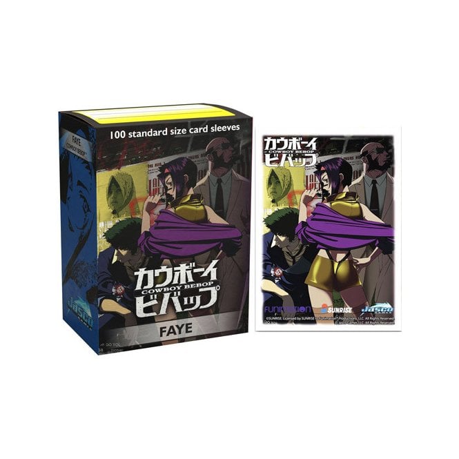 DRAGON SHIELD: COWBOY BEBOP (FAYE) SLEEVES Tacoma Games DRAGON SHIELD: COWBOY BEBOP (FAYE) SLEEVES Tacoma Games