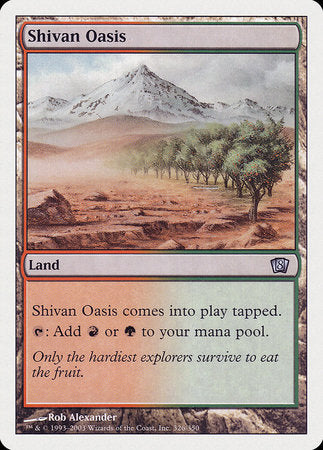 Shivan Oasis [Eighth Edition] | Tacoma Games