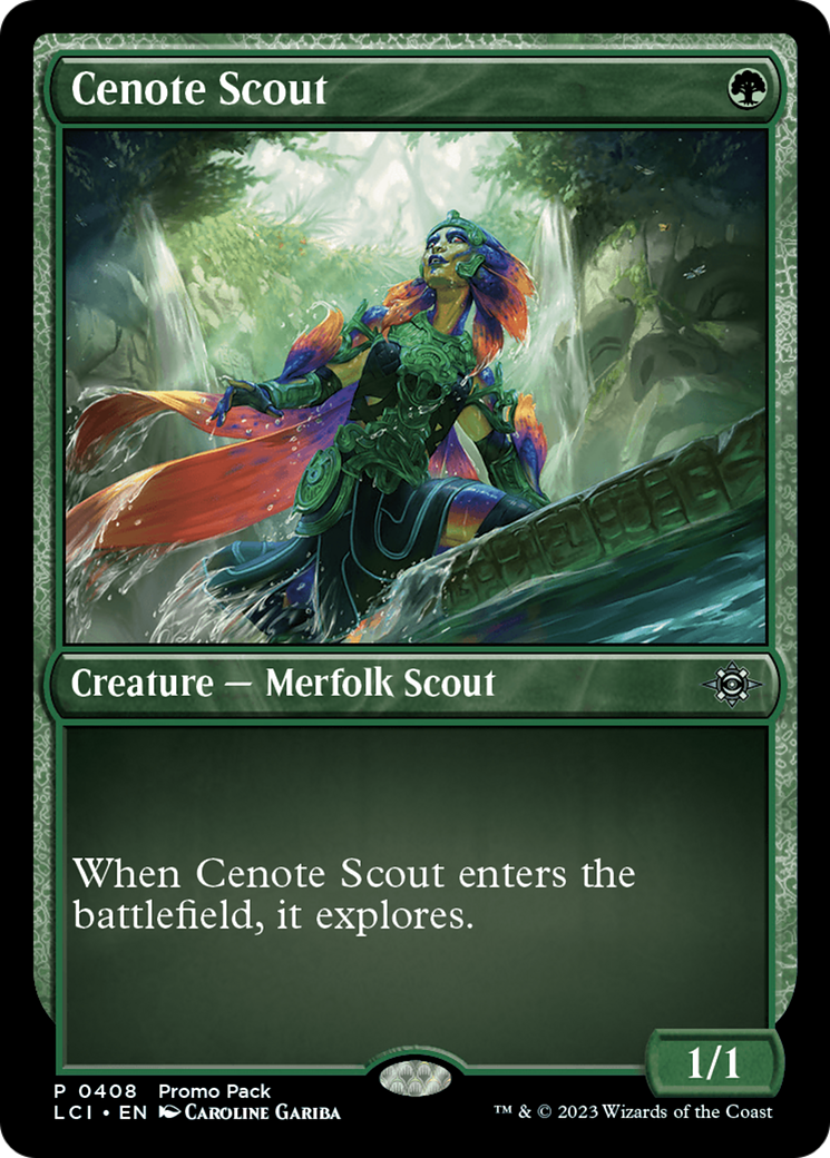 Cenote Scout [The Lost Caverns of Ixalan Promos] | Tacoma Games