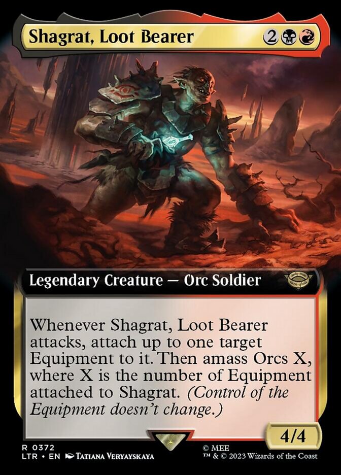 Shagrat, Loot Bearer (Extended Art) [The Lord of the Rings: Tales of Middle-Earth] | Tacoma Games