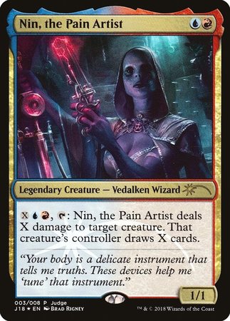 Nin, the Pain Artist [Judge Gift Cards 2018] | Tacoma Games