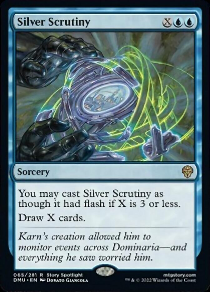 Silver Scrutiny [Dominaria United] | Tacoma Games
