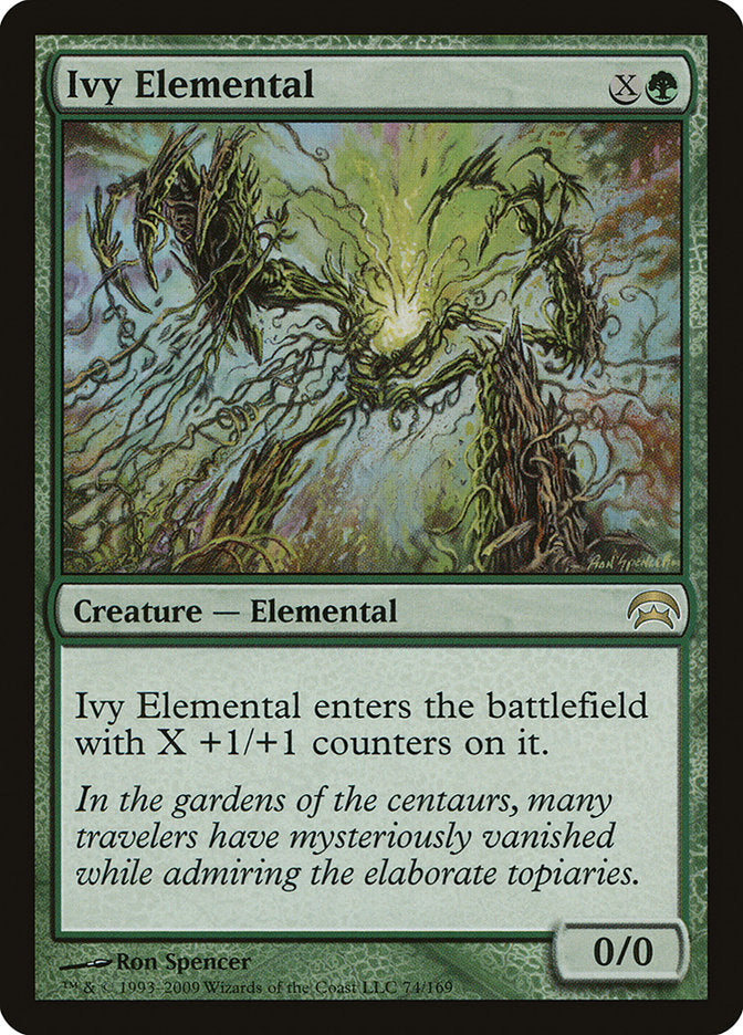 Ivy Elemental [Planechase] | Tacoma Games