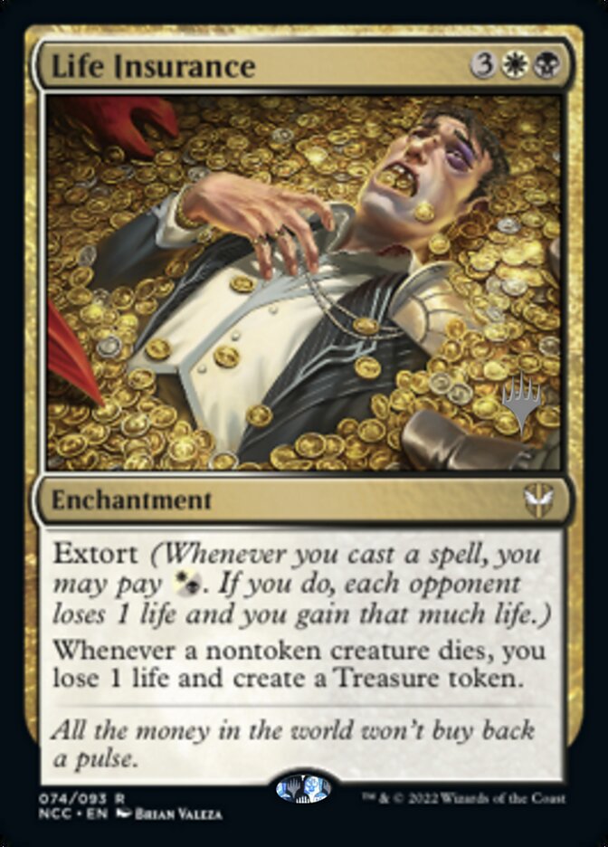 Life Insurance (Promo Pack) [Streets of New Capenna Commander Promos] | Tacoma Games