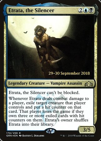 Etrata, the Silencer [Guilds of Ravnica Promos] | Tacoma Games
