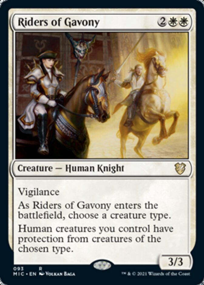 Riders of Gavony [Innistrad: Midnight Hunt Commander] | Tacoma Games