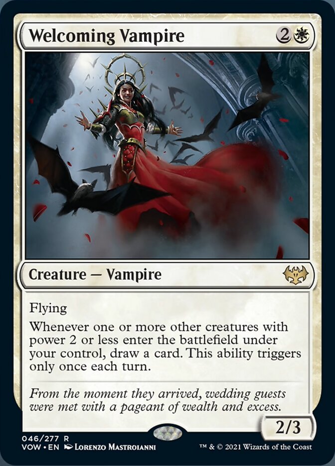 Welcoming Vampire [Innistrad: Crimson Vow] | Tacoma Games