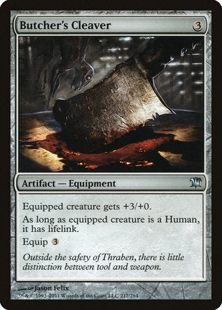 Butcher's Cleaver [Innistrad] | Tacoma Games