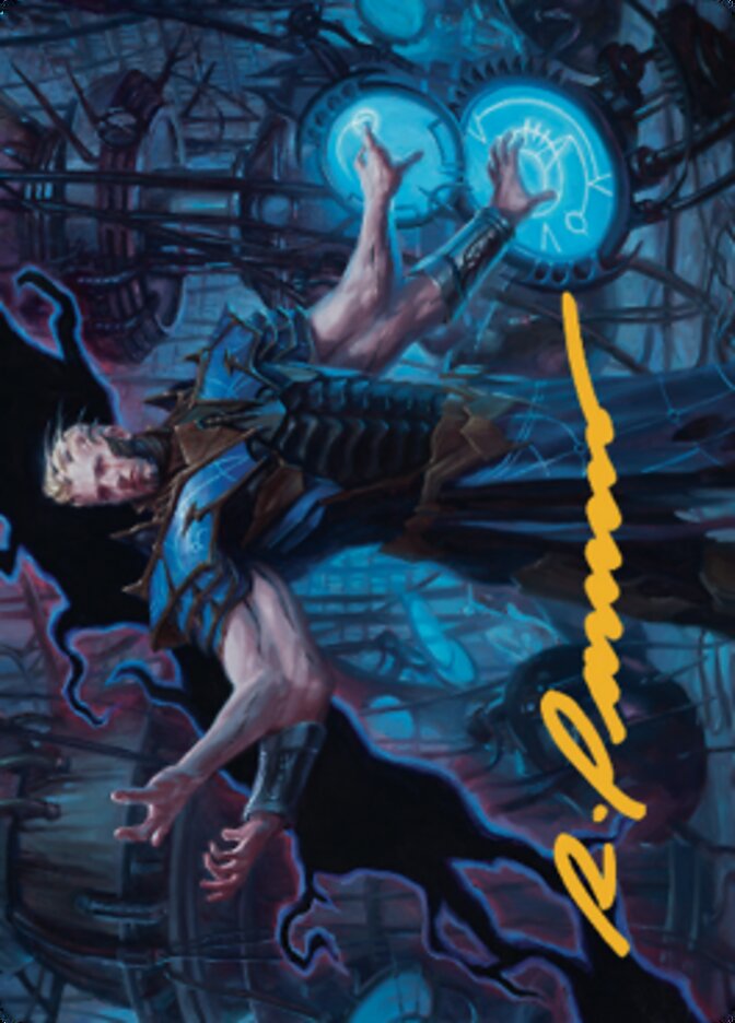 Ertai Resurrected Art Card 1 (Gold-Stamped Signature) [Dominaria United Art Series] | Tacoma Games
