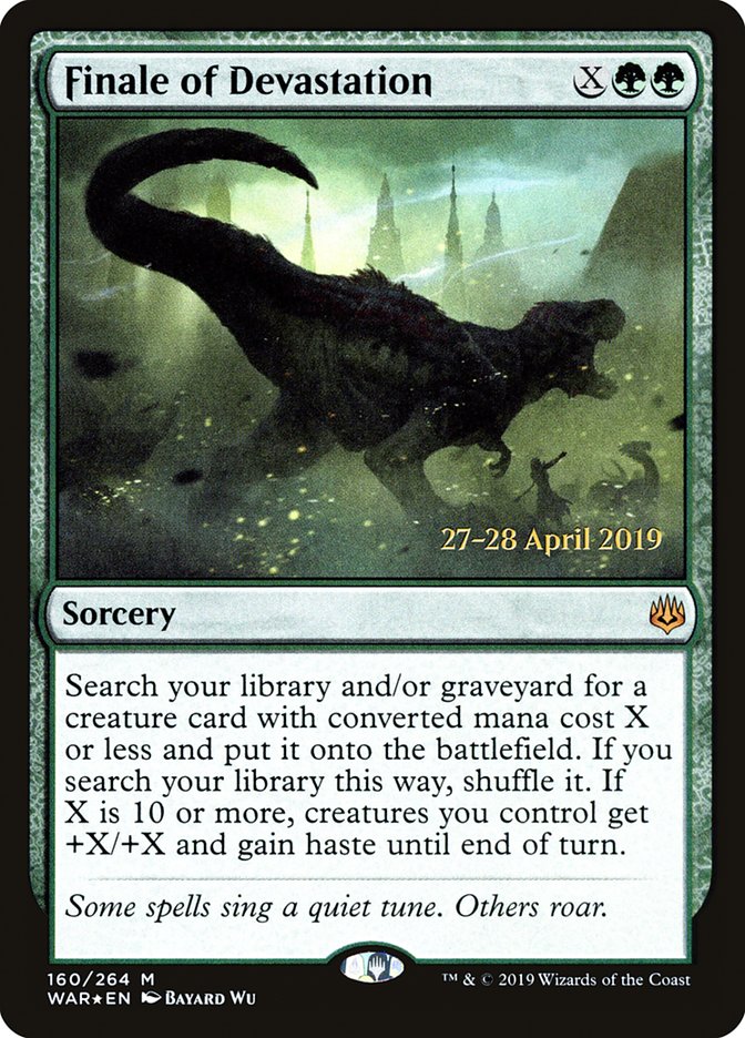 Finale of Devastation  [War of the Spark Prerelease Promos] | Tacoma Games