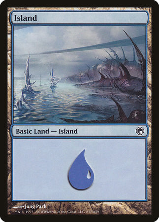 Island (237) [Scars of Mirrodin] | Tacoma Games