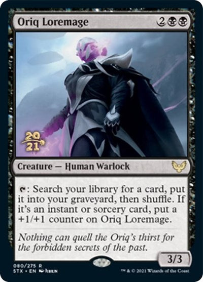 Oriq Loremage  [Strixhaven: School of Mages Prerelease Promos] | Tacoma Games