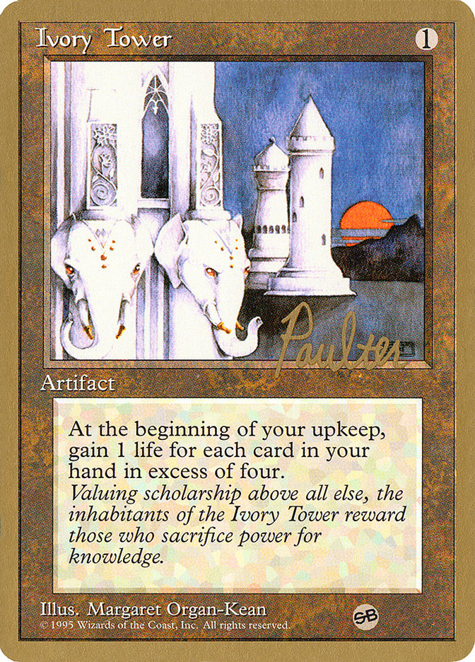 Ivory Tower (Preston Poulter) (SB) [Pro Tour Collector Set] | Tacoma Games