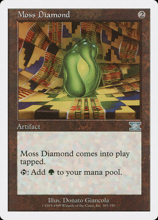 Moss Diamond [Classic Sixth Edition] | Tacoma Games