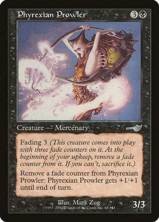 Phyrexian Prowler [Nemesis] | Tacoma Games