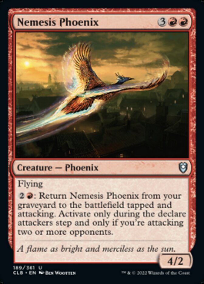 Nemesis Phoenix [Commander Legends: Battle for Baldur's Gate] | Tacoma Games