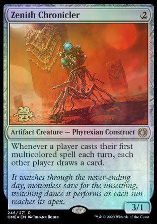 Zenith Chronicler [Phyrexia: All Will Be One Prerelease Promos] | Tacoma Games